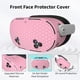 thumbnail image 3 of Cover Set Compatible with Oculus/Meta Quest 3S Accessories, Silicone Touch Controller Grips Cover, Shell Skin Face Facial Interface Protective and Lens (White-2) Blanco-2, 3 of 7