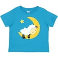 thumbnail image 3 of Inktastic Cute Sheep, Sleeping Sheep, Moon, Stars, Sleepy Boys or Girls Baby T-Shirt, 3 of 5
