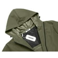 thumbnail image 3 of COOFANDY Men's Rain Suit Lined Rain Jacket with Hood Waterproof Running Rain Suit, 3 of 9