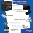 thumbnail image 5 of Black Series 12KW Steam Bath Generator with Fully Wireless Remote, BLUETOOTH, WIFI, and Auto Drain in Polished Chrome, 5 of 12