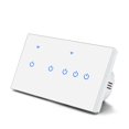 thumbnail image 1 of Interrupteur Tactile Intelligent Wifi Interrupteur Maison Intelligente pour Contrôle à Distance par Application Tuya/voix Eu, 1 of 4