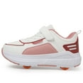 thumbnail image 4 of Kids Roller Shoes Sneakers with Wheels - Premium Sport Roller Skate Sneaker for Boys Girls Christmas Birthday Children Show Gift, 4 of 15