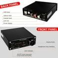thumbnail image 3 of FX-AUDIO X3PRO DAC Convertidor Digital a Analógico Amplificador de Auriculares Amplificador de Audio para Coche Óptico/PC-USB/Coaxial DC5V Enchufe US Negro, 3 of 6