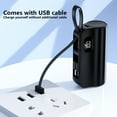 thumbnail image 4 of WINDLAND 5000mAh 10W Capsules Charger Power Banks with Concealed Stand and Attacheds Cable for Mobilitys, 4 of 8