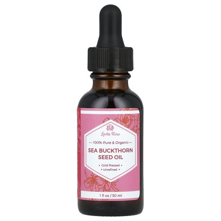 Leven Rose 100% Pure & Organic, Sea Buckthorn Seed Oil, 1 fl oz (30 ml)