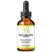 BioCalm Pro Drops - Advanced Ear Support, Natural Formula to Promote Inner Ear Health, Tinnitus Supplement for Ringing, Official Auditory Liquid, Bio Calm Pro (30 Servings)