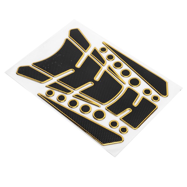 Protector de tanque de gasolina calcomanía universal para tanque de gasolina de motocicleta punto redondo personalizado sin arañazos para moto ANGGREK Otros