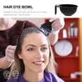 thumbnail image 4 of 4PCS Hair Color Bowl for Home Use Made of Durable Plastic with Handle Black Color, 4 of 9