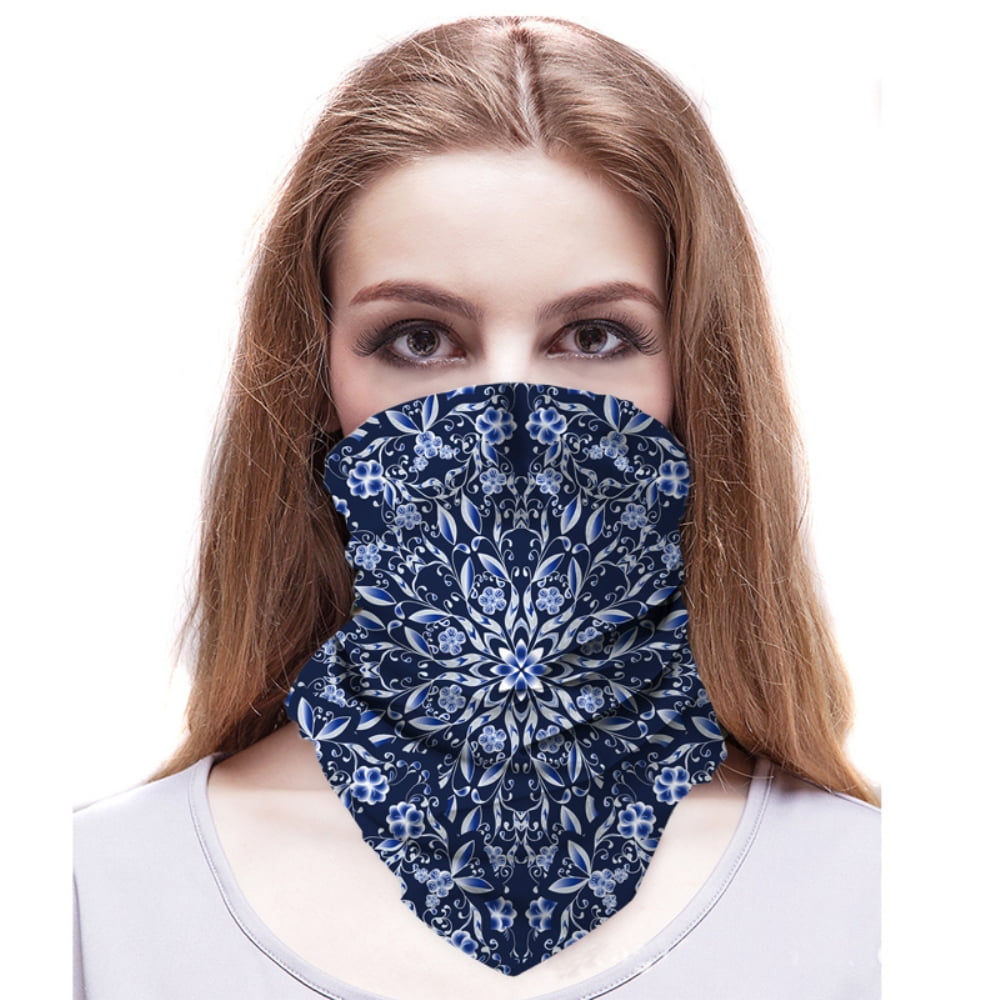 Multifunctional Headwear Face Mask Headband Neck Gaiter, Camo 9
