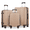 Pink, variant on Gowill 4 Piece Hardside Luggage Set 28/24/20/12 inch Hardshell Lightweight Spinner Wheels Carry-on and Checked Suitcase.Navy