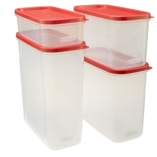 Rubbermaid 1776472 Racer Red 16 Cup Dry Food Storage Containers