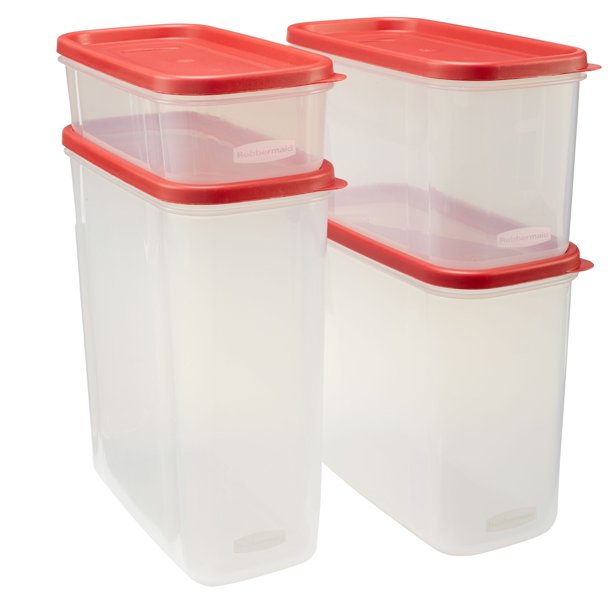 Rubbermaid Modular Pantry Canister Set, 8pcs