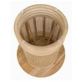 thumbnail image 4 of NPD Furniture Brisa Rattan Side/End Table w/ Wood Top, 4 of 7