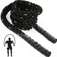 thumbnail image 1 of Proud Panda Heavy Jump Ropes for Fitness 3LB, Weighted Adult Skipping Rope Exercise Battle Ropes for Men & Women, Total Body Workouts, Power Training in Gym to Improve Strength and Building Muscle(1'', 1 of 4