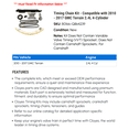 thumbnail image 2 of Timing Chain Kit - Compatible with 2010 - 2017 GMC Terrain 2.4L 4-Cylinder 2011 2012 2013 2014 2015 2016, 2 of 2