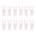 thumbnail image 2 of 12pcs Pin Nock Insert Shaft Tail White, 2 of 7