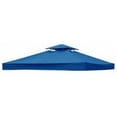 thumbnail image 2 of Replacement Canopy Top Cover for 10'X10' Gazebo, Double Tiers for Outdoor Garden Patio Pavilion, 2 of 6