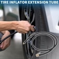 thumbnail image 3 of Unique Bargains 1pc 51.18inch 12.6mm OD Tire Inflator Extension Tube 0.305inx32TPI Rubber Black for Car Motorcycle Bike, 3 of 6