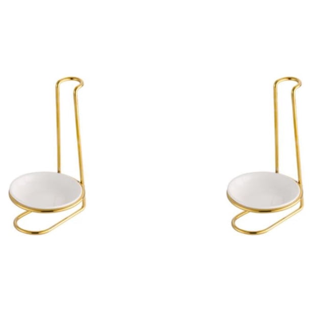 Wosthever Juego de soporte para cuchara de acero inoxidable, organizador de utensilios de cocina, almacenamiento Vertical de cubiertos, Type3 NO3