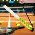 thumbnail image 1 of Tubo recogedor de pelotas de tenis, colección de agarrador, organizador versátil, para principiantes, para exteriores, para hombres y mujeres,, 1 of 8