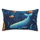 thumbnail image 1 of Fotbe Whimsical Underwater Fantasy Funda de Almohada Decorativa Estilo Occidental, Lujo en Algodón, Fundas para Almohadas King, Cojín Estampado para Decoración del Hogar-20"x30", 1 of 6