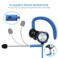 thumbnail image 4 of Cateissary Auriculares para juegos con micrófono dual, doble controlador, cancelación de ruido Teléfono y Comunicación, 4 of 6