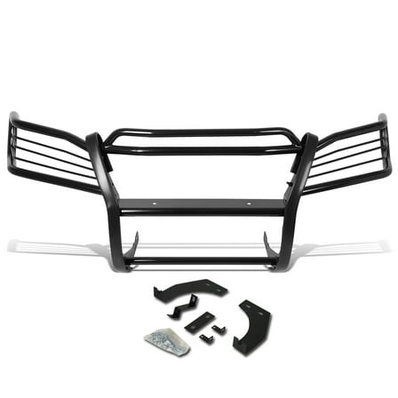 DNA Motoring GRILL-G-001-BK For 1998 to 2005 Mercedes-Benz W163 M-Class Front Bumper Protector Brush Grille Guard (Black) 99 00 01 02 03 04