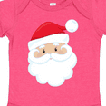 thumbnail image 4 of Inktastic Santa Claus, Smiling Santa, Red Hat, White Beard Boys or Girls Baby Bodysuit, 4 of 5