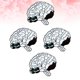 thumbnail image 5 of 4 broches divertidos: broche de cerebro humano, accesorio de moda, broches decorativos para ropa infantil, broche de aleación con forma de cerebro., 5 of 7
