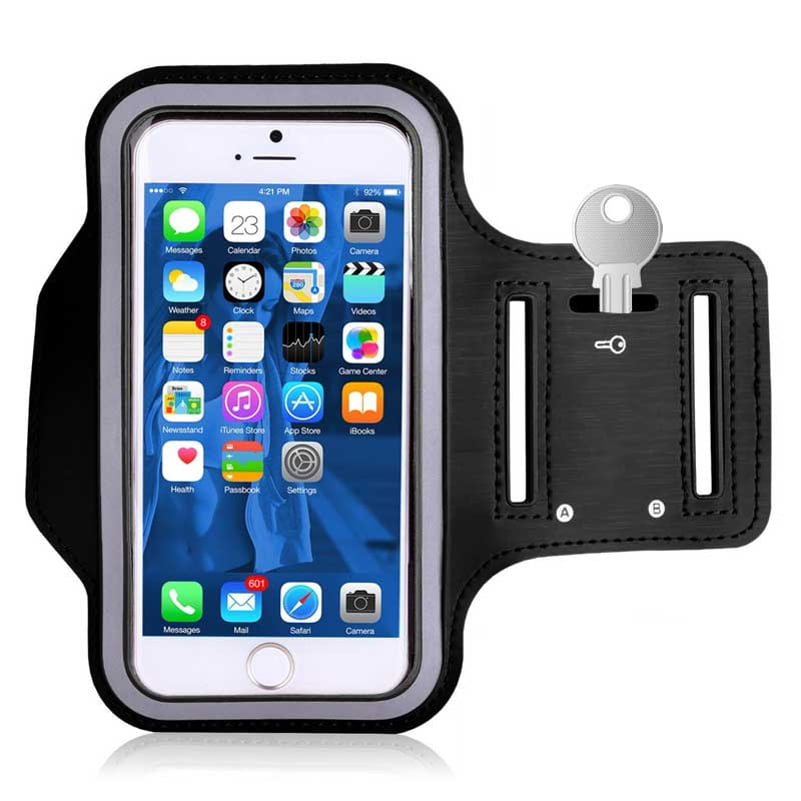 Sports Mobile Arm Phone Holder Bag Running Gym Band Gym Exercise All Phones Keys
