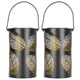 thumbnail image 1 of lámparas solares colgantes de hierro forjado, luz LED hueca para decoración de jardín, patio, terraza, color negro, 1 of 14