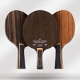 thumbnail image 2 of Table Tennis Racket 5 Layers Ping Pong Blade Paddle Ebony Wood Dalbergia Tennis Rackets Professional Long Handle PingPong Racket Dalbergia, 2 of 6