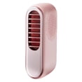 thumbnail image 1 of Ventilador de mano recargable, fácil de limpiar, pequeño y silencioso, con 3 velocidades de viento. Rosa, 1 of 9