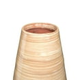 thumbnail image 3 of Villacera Handcrafted 22” Tall Natural Bamboo Vase | Decorative Tear Drop Floor Vase for Silk Plants, Flowers, Filler Decor | Sustainable Bamboo, 3 of 6