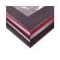 thumbnail image 2 of Campus Images IN985PGED-108 8 x 10 in. Ball State University Gold Embossed Diploma Satin Mahogany Frame with 5 x 7 in. Portrait, 2 of 2