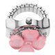 thumbnail image 1 of unbranded Anillo De Inoxidable Con Elástica Y Cubierta De Para Mujer, 1 of 7