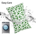 thumbnail image 6 of Pofeuu St Patrick's Day4 Print Polyester Microfiber Plush Pillowcases, Super Soft and Cozy Pillow Case Covers with Envelop Closure（Pillow core not included）-14"x20", 6 of 6