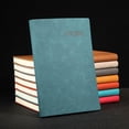 thumbnail image 4 of Cuaderno de negocios A5 con hojas rayadas, 220 páginas, para estudiantes, profesores y personal, color rojo y naranja, 4 of 5