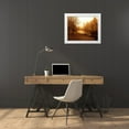 thumbnail image 4 of Alan Hausenflock 18x15 White Modern Wood Framed Wall Art Titled - Peaceful II, 4 of 5
