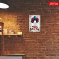 thumbnail image 4 of 1pc Metal Wall Sign, 8x12 Inches, Vibrant Happy Labor Day Design with Colorful Balloons, Rustproof & UV Protected, Perfect for Home, Office, Party Decorations, Ideal for Outdoor and Indoor Use, 4 of 7