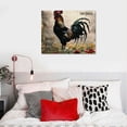 thumbnail image 5 of Orinice Rooster Organic Farming Ecological Art Fine Art Aesthetic Poster & Print Wall Painting for Classroom Kitchen Office Farmhouse Bathroom Room Decor 20x16in, 5 of 6