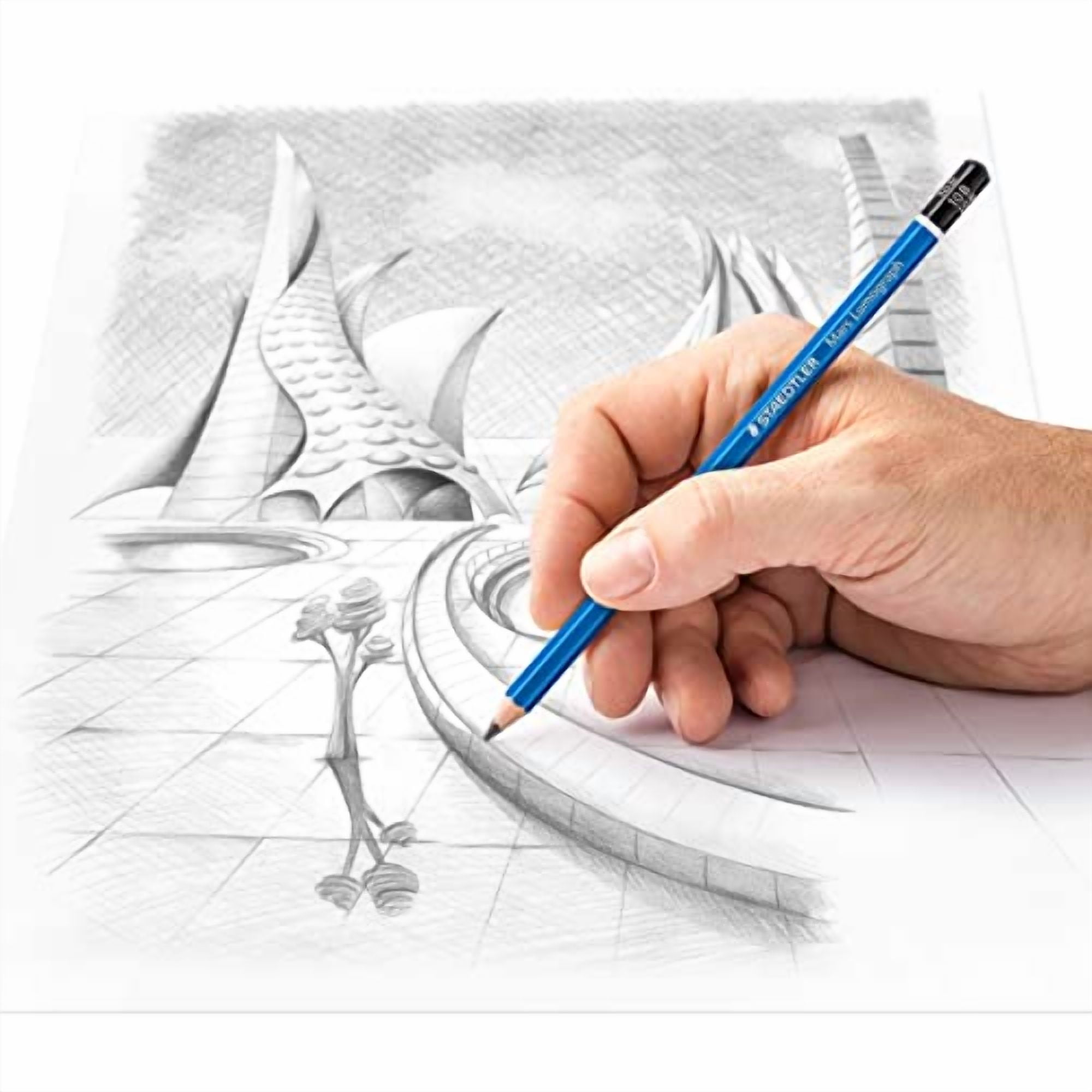 STAEDTLER-MARS LIMITED 10010B STAEDTLER MARS LUMOGRAPH DRAWING PENCIL 10B