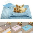 thumbnail image 1 of Pet Summer Cooling Mat Cold Gel Pad Comfortable Cushion For Dog Cat Puppy More Sizes, 1 of 5