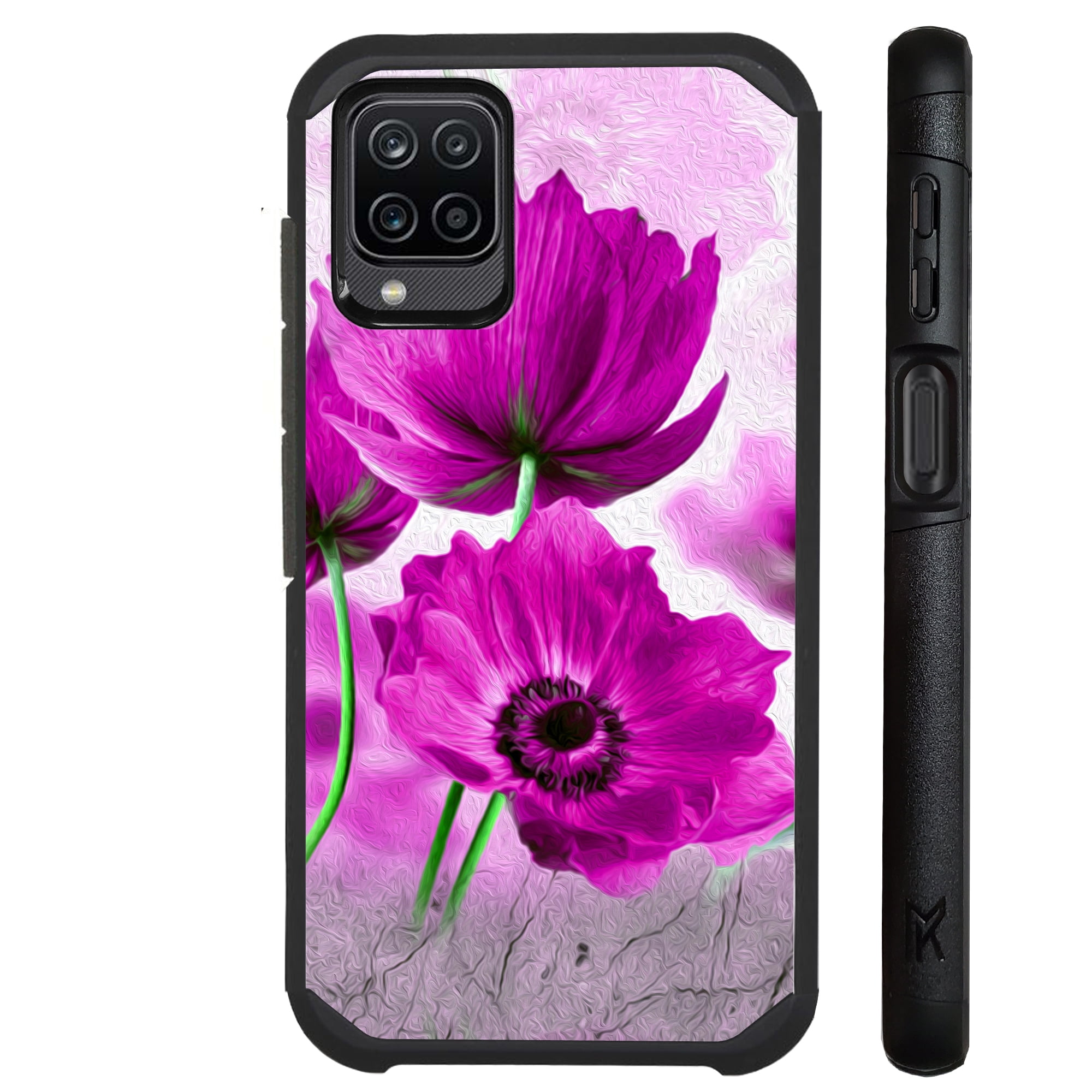 Compatible with Samsung Galaxy A12 Hybrid Fusion Guard Phone Case Cover