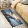 thumbnail image 5 of SKYSONIC Night Wolf Pattern Kitchen Mats 20"x39" Absorbent Non Slip Runner Rug Machine Washable Kitchen Floor Mat for Home Bathroom Door, 5 of 7