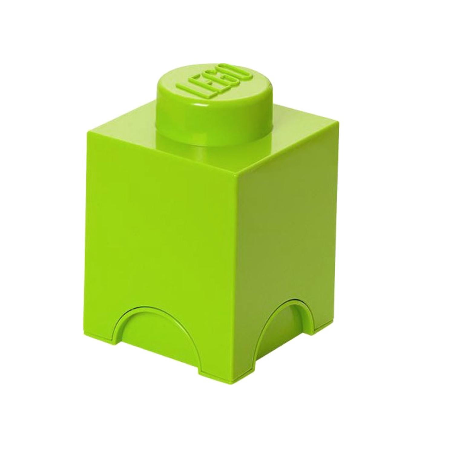 LEGO Lime Green Storage Brick 1 Children's Toy Box