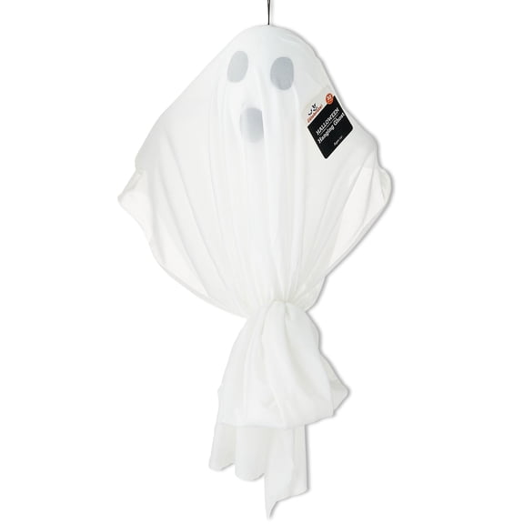 Hanging Ghost Decoration, White, 32", Halloween by Way To Celebrate