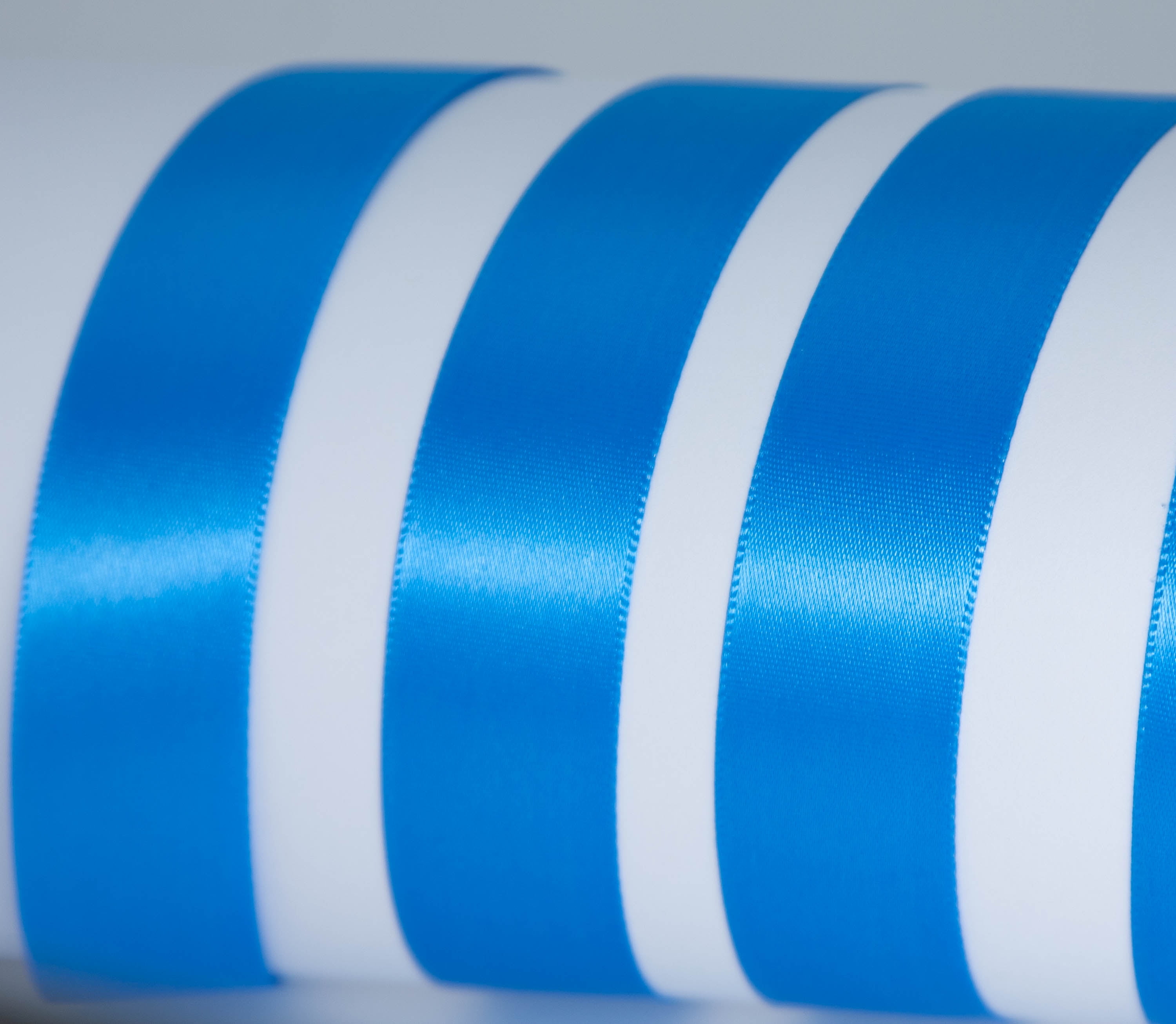 Offray Ribbon, Lagoon Blue 7/8 inch Single Face Satin Polyester Ribbon, 18 feet