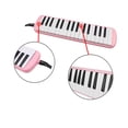 thumbnail image 3 of fashionhome Melodic Professional Musical Keyboard Music Instrument Portable Piano Harmonica with Carrying Bag Playing Keyboards Black Red, 3 of 6
