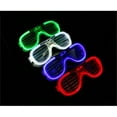 thumbnail image 4 of LED Glasses 3PC Glow in The Dark Party Supplies Neon Color Light Up Glasses Party Favors Glow Sticks Glasses for Holiday Birthday Valentine's Day Halloween Christmas, 4 of 5